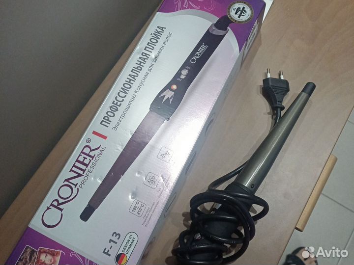 Электрощипцы, плойка для волос