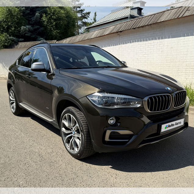 BMW X6 3.0 AT, 2015, 136 800 км