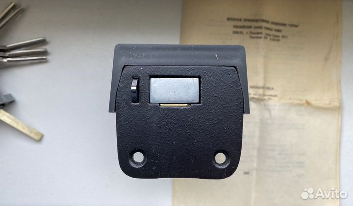 Замок накладной дисковый знд-1А СССР Литва