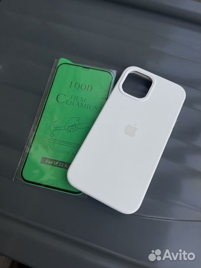 Чехол и стекло на iPhone 12 pro max