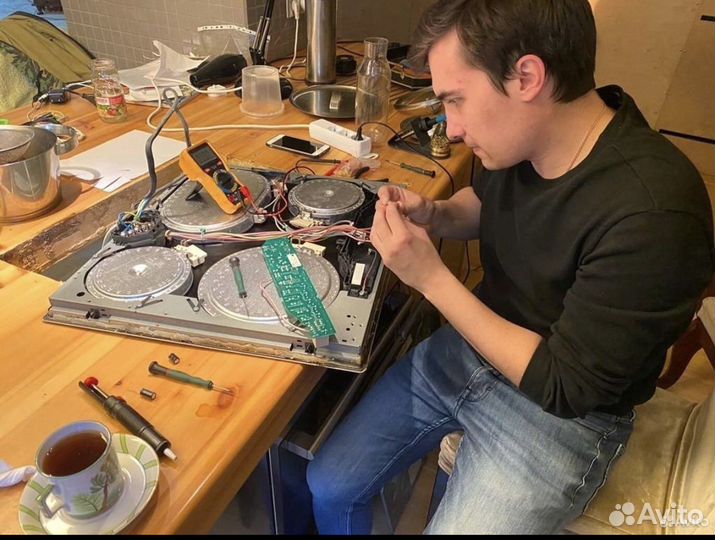 Ремонт варочных панелей, духовок, электроплит