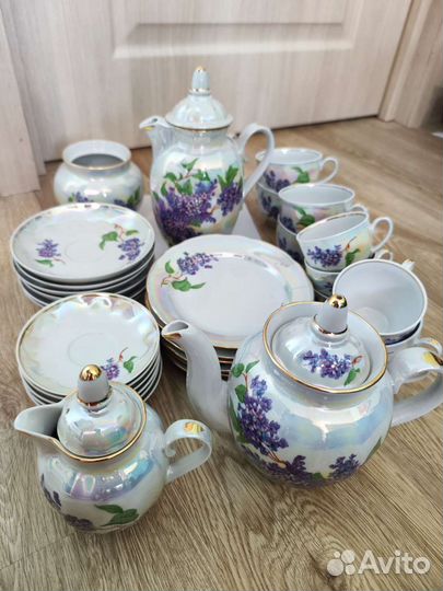 Сервиз чайный (новое) Дулево