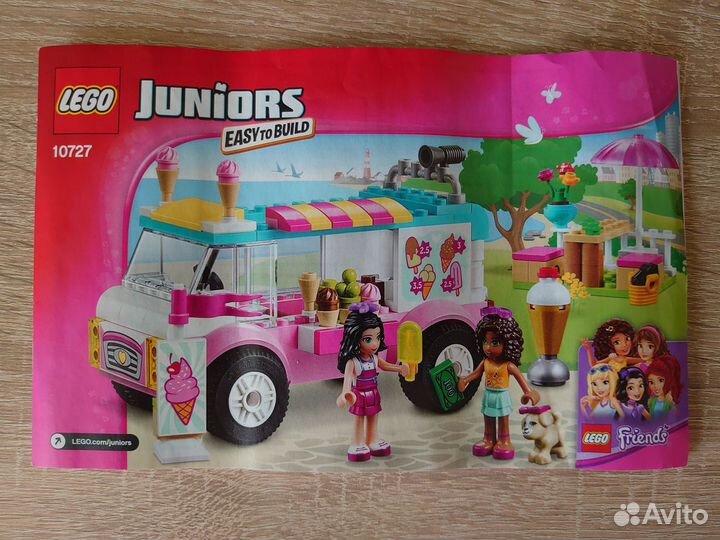 Lego Friends 10727 Грузовик с мороженным Эммы