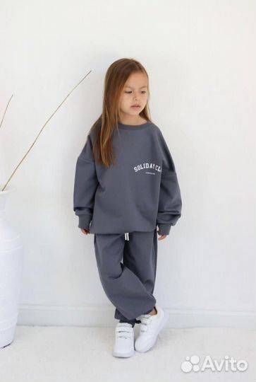 Детский костюм однотонный