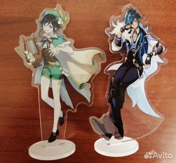 Genshin impact акриловые фигурки