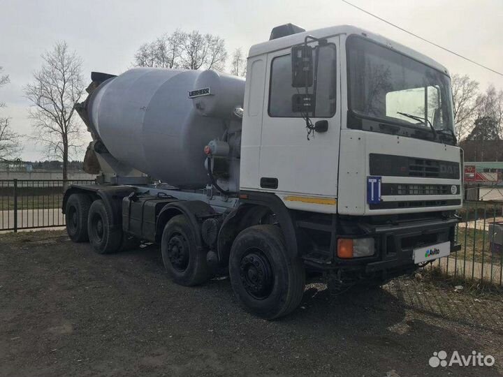 Автобетоносмеситель DAF ATI 95, 1992
