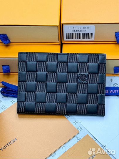 Обложка на паспорт мужская Louis Vuitton LV