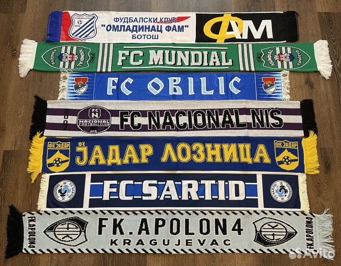 Футбольные шарфы