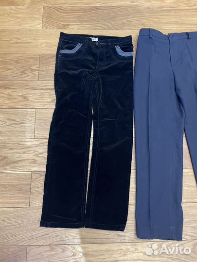 Штаны школьные + жилетки 134 размер