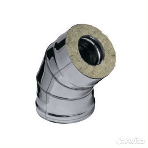 Сэндвич-колено ferrum 135гр. (430/0,8мм + оц.) Ф12