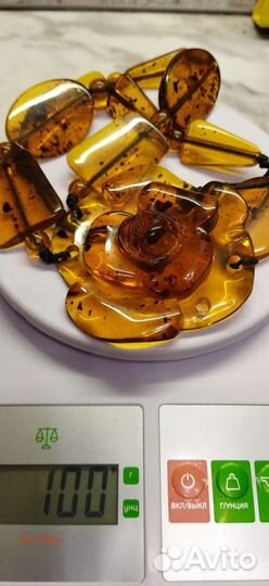 Янтарное колье