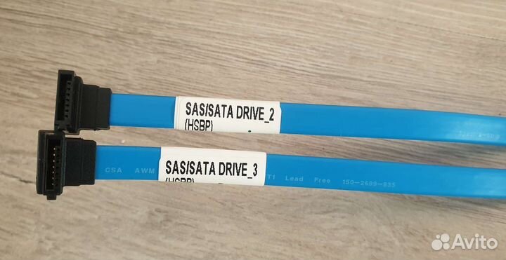 SATA кабели для компьютеров и серверов