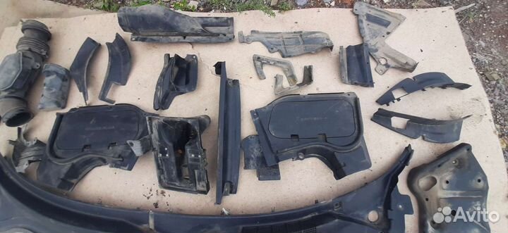 Жабо накладки защита пластик infiniti fx35 s50