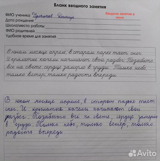 Чистописание/каллиграфия/почерк/репетитор