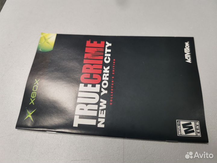 Мануал True Crime New York City (Xbox Orig Ntsc)