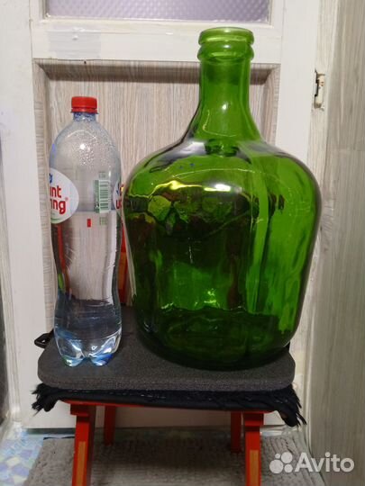 Бутыль стеклянная 20 литров