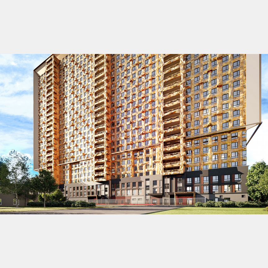 1-к. квартира, 38,3 м², 16/28 эт.