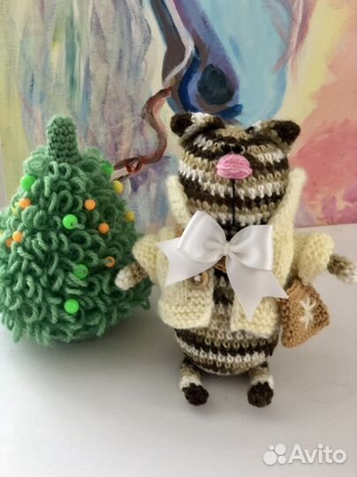 Вязаные котики