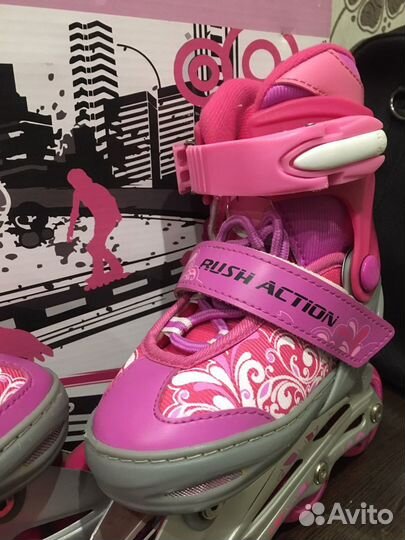 Ролики для девочек р. 26-29