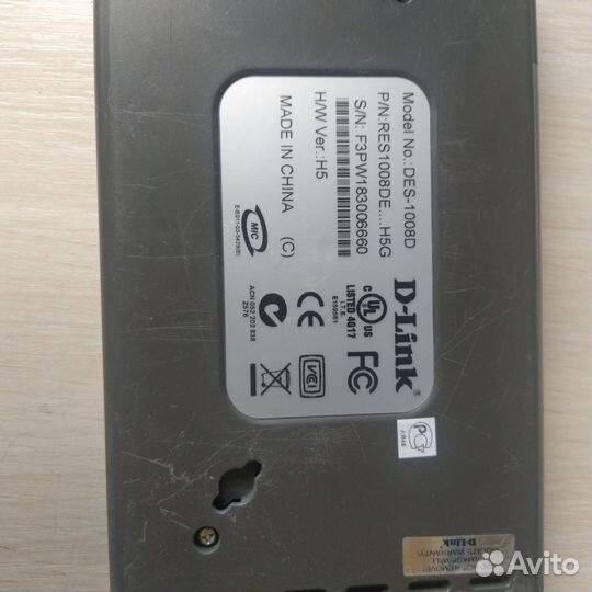 Коммутатор свитч D-Link