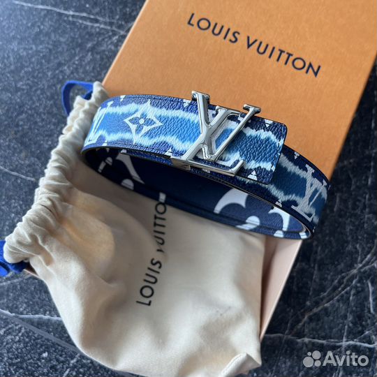 Louis vuitton ремень двусторонний оригинал