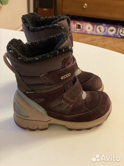 Зимние ботинки ecco 26