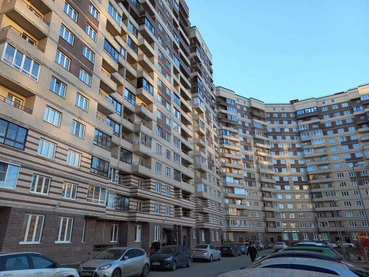 1-к. квартира, 43,7 м², 12/17 эт.