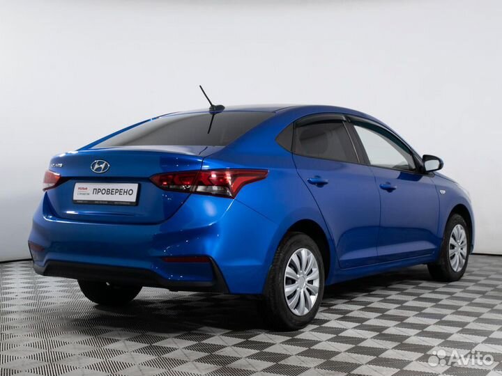Hyundai Solaris 1.4 МТ, 2018, 49 000 км