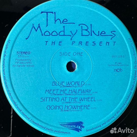 The Moody Blues – The Present (Скандинавия 1983г)