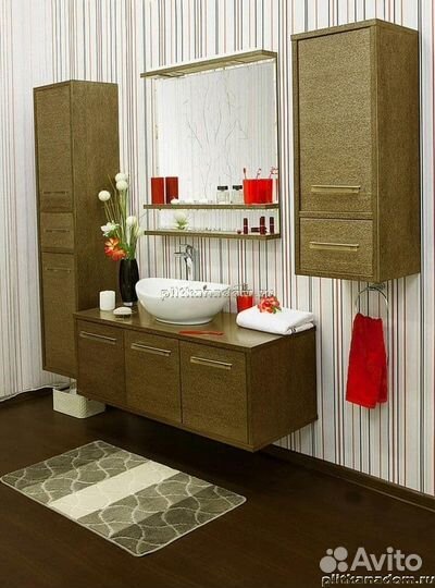 Sanflor Румба Зеркало 120 венге с патиной золото