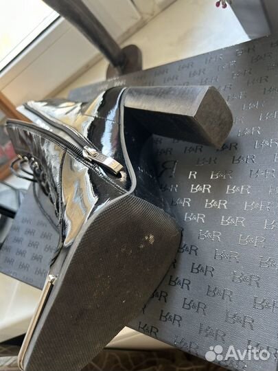 Ботильоны натуральная кожа