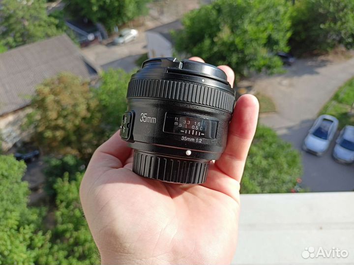 Объектив для Nikon 35 mm с автофокусом