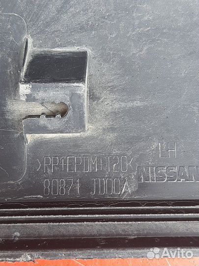 Накладка двери передняя левая Nissan Qashqai