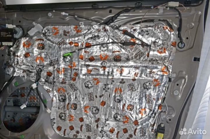 Шумоизоляция на Toyota LC