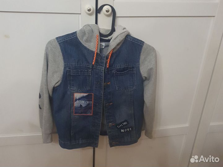 Джинсовка на мальчика 128