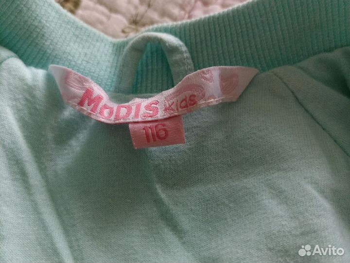 Теплая кофта для девочки 116