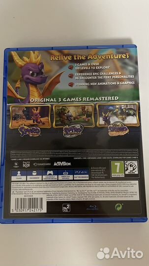 Spyro reignited trilogy ps4