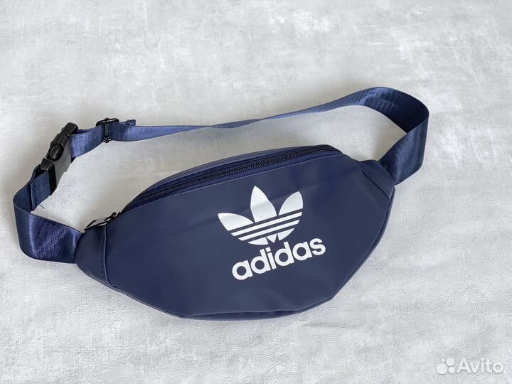 Поясная сумка Adidas синяя