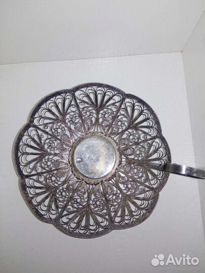 Конфетница мельхиор СССР