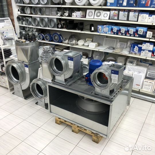 Вентилятор для вытяжки покрасочной