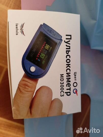 Пульсоксиметр, пульсометр новый