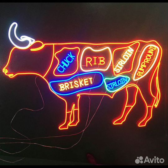 Неоновая вывеска на заказ