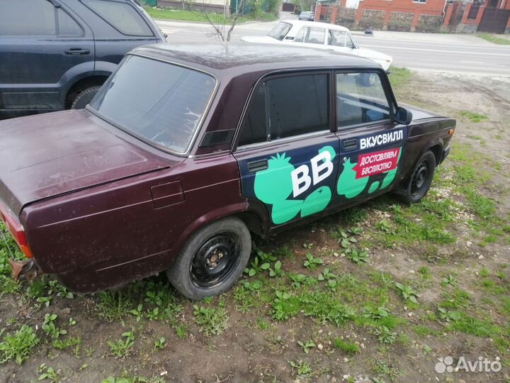 ВАЗ 2107 1.6 МТ, 2008, 62 000 км