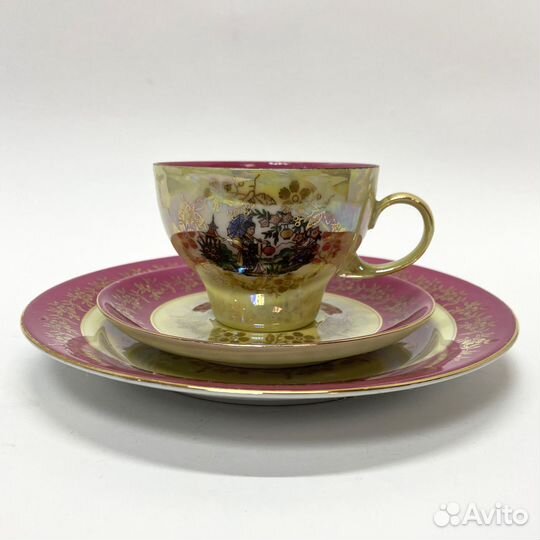 Чайное трио Гейша Мадонна SEP фарфор гдр