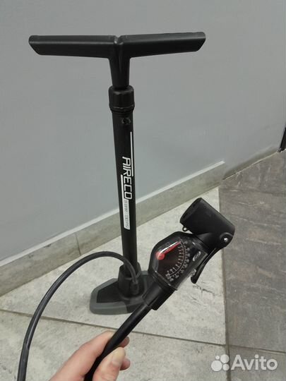 Напольный насос BBB с барометром для велосипеда