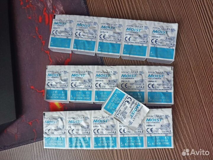Линзы контактные однодневные