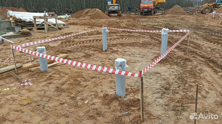 Сваи железобетонные / Жб сваи / Забивные сваи