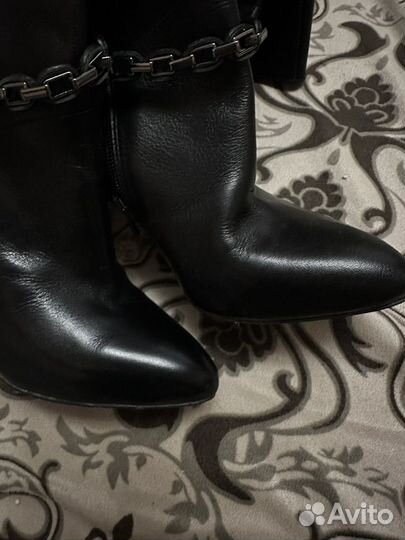 Ботфорты натуралтная кожа