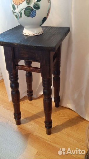 Подставка для цветов деревянная жардиньерка