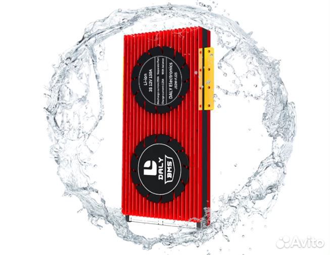 Плата контроля BMS Li-ion 24S 84V 60A